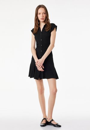 Koton MINI SHIRT DRESS . - Paitamekko - black
