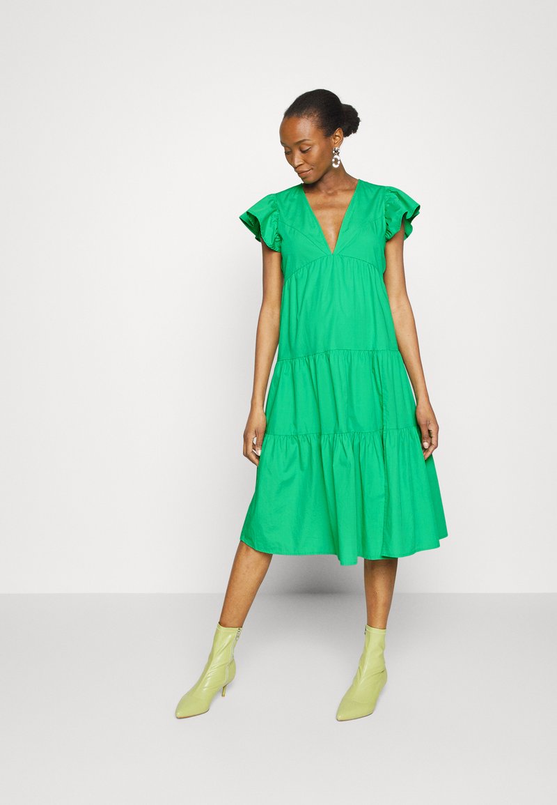 Vero Moda Maternity SLIT Day dress bright green/green Zalando.ie