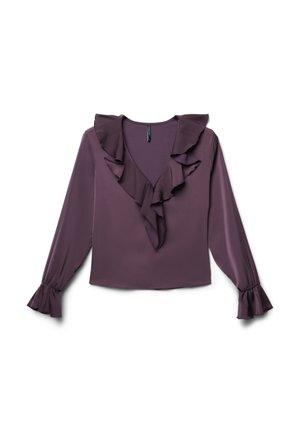 ROUCHES - Bluse - bordeaux