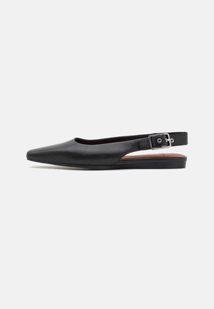Vagabond, Ballerines à brides arrière - black
