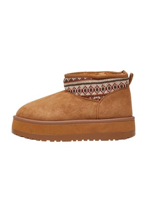 Calliope CON RICAMO - Snowboot/Winterstiefel - cammello