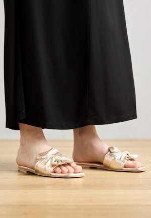 HOLLY - Slippers - gold coloured
