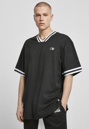 TEE - T-shirts med print - black/white