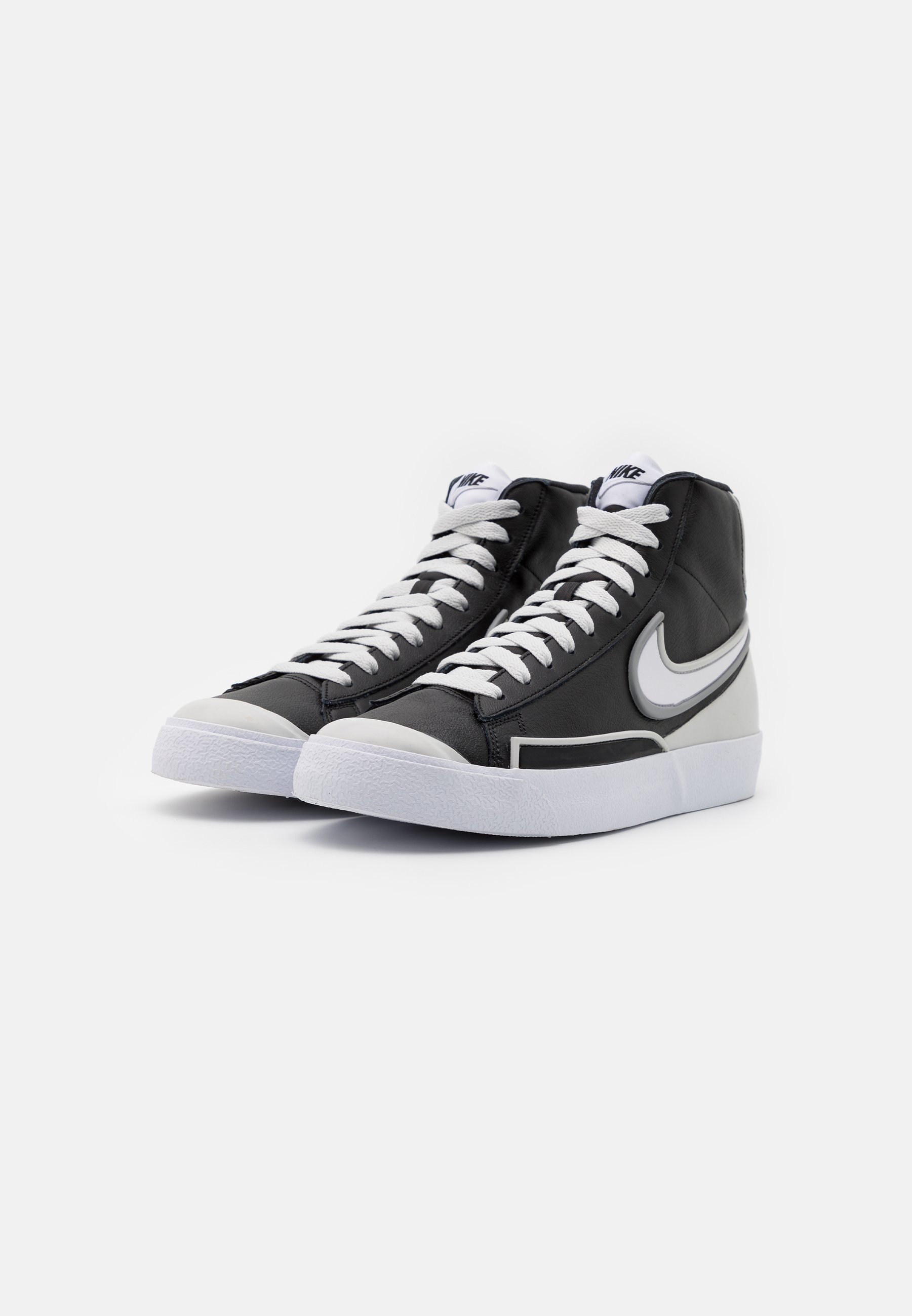 Nike Sportswear BLAZER MID '77 INFINITE - Zapatillas altas -  black/white/grey fog/particle grey/negro - Zalando.es