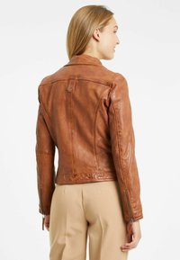 Gipsy by Mauritius GWCARLEY LAJORV - Lederjacke - cognac