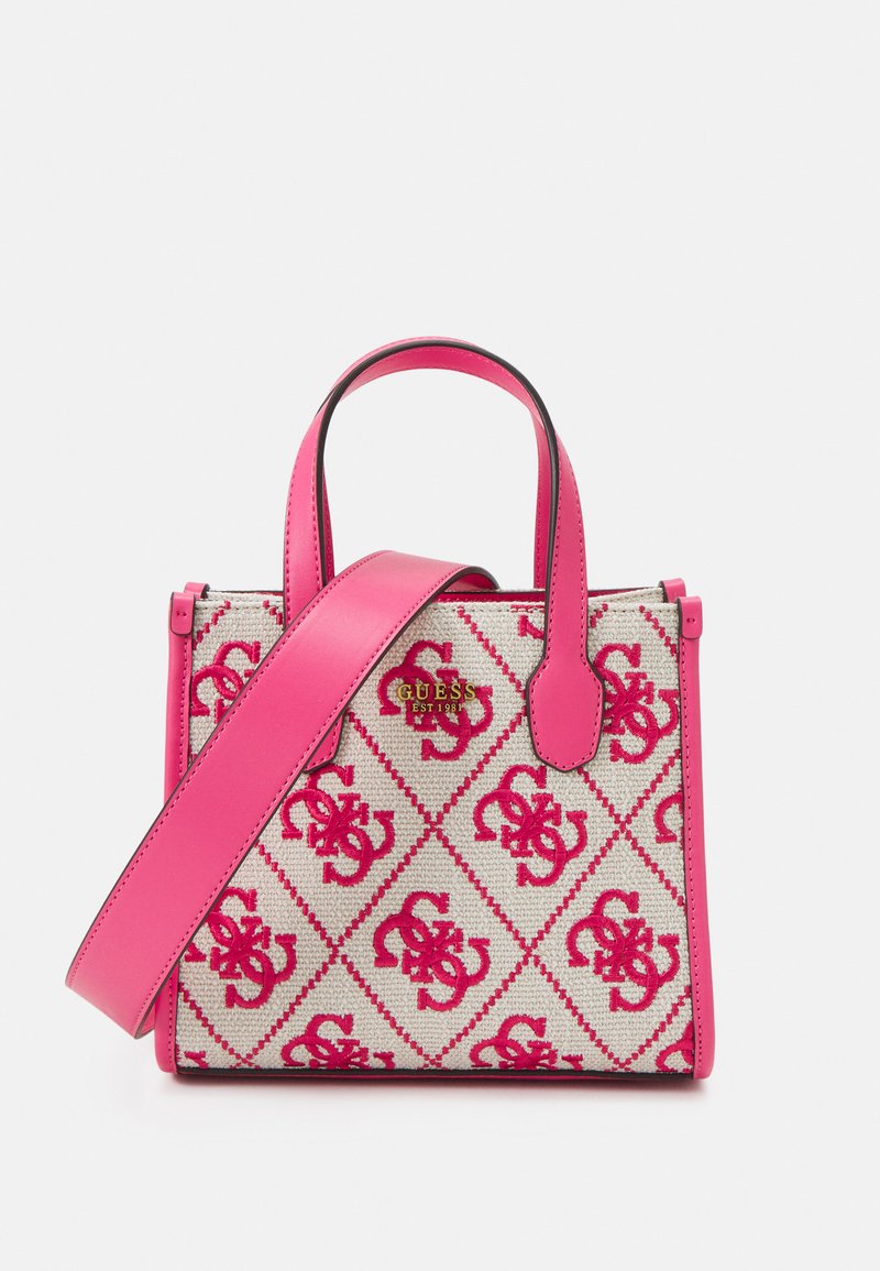 Guess SILVANA 2 CMPRTMNT MINI - Handtasche - magenta/pink - Zalando.ch