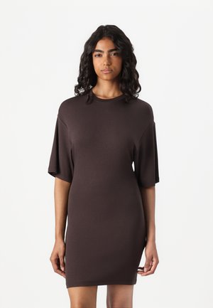 TEE DRESS - Jerseyjurk - java