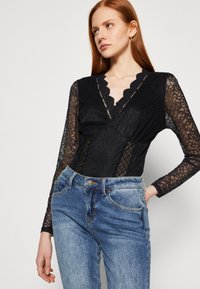 Morgan TOUK - Μπλούζα με μακριά μανίκια - noir