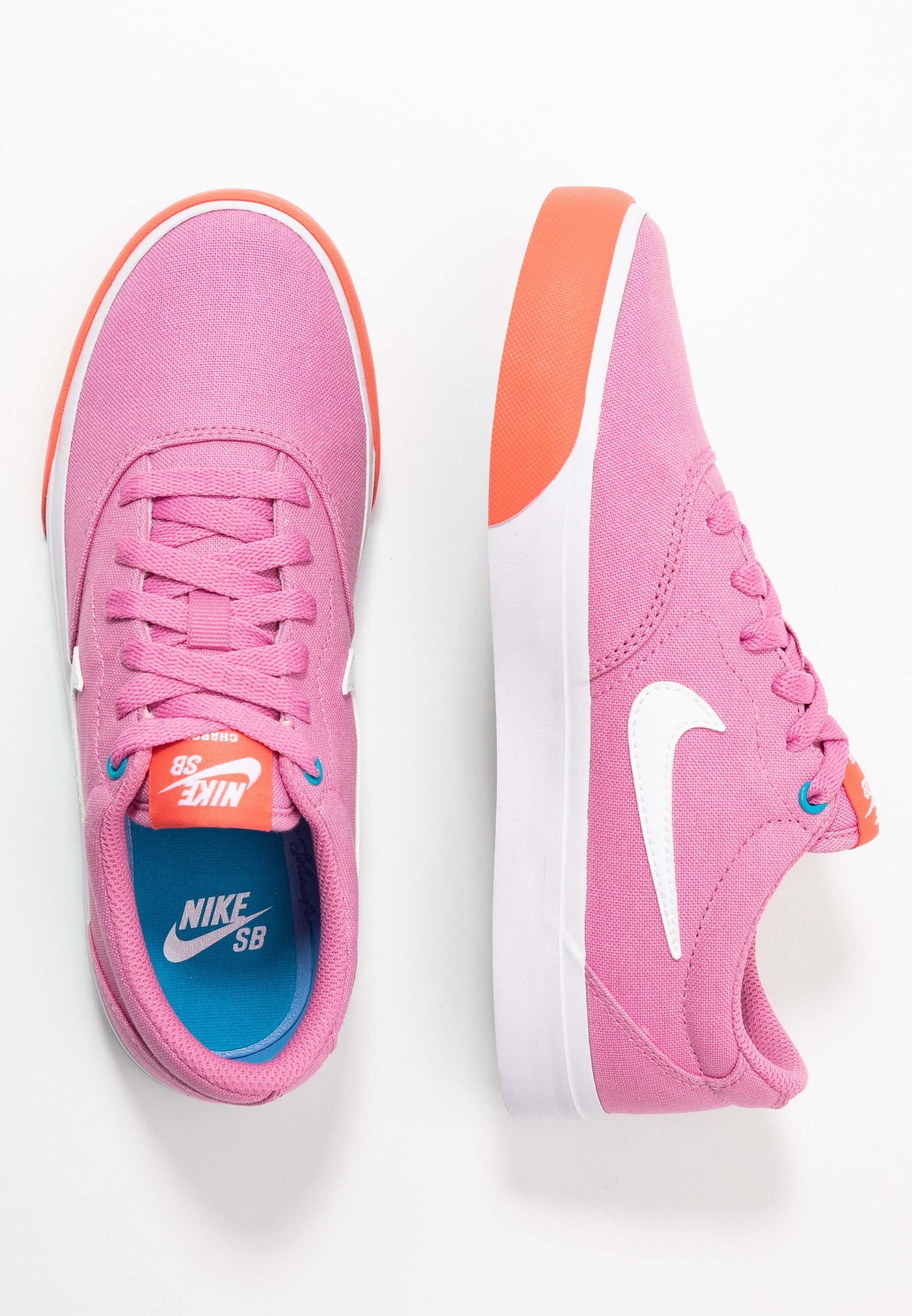 Tenis Nike SB Charge Canvas Mujer Azul/Rosa [NIK2441]