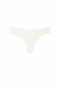 PRETTY FLOWERS - Thong - elfenbein powder white