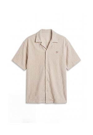 Pegador, LIBCO STRUCTURED KNIT SHIRT - Overhemd - washed cream