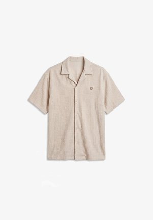 Pegador, LIBCO STRUCTURED KNIT SHIRT - Overhemd - washed cream