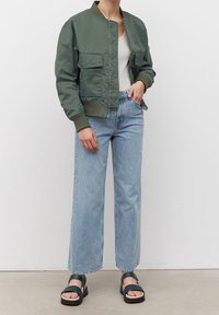 Marc O'Polo DENIM Široké džíny - light-blue denim