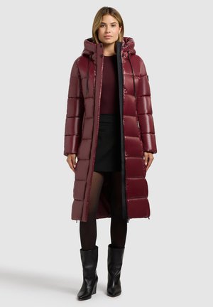WILLA - Vinterkappa /-rock - mahagoni red