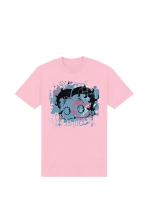 BETTY BOOP BETTY PLAYLIST 80S 90S RAP - Triko s potiskem - pink