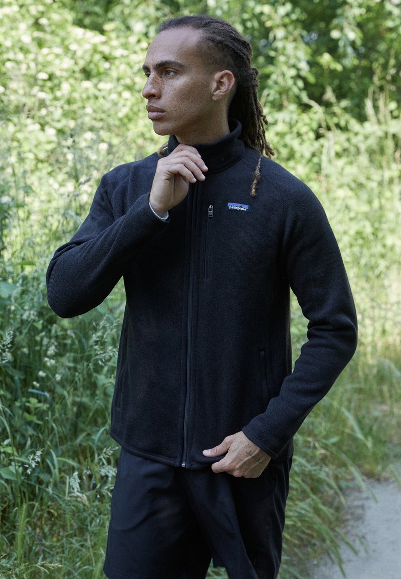 Patagonia BETTER SWEATER - Fleecová bunda - black