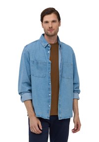 Terranova Camicia - blu denim medio