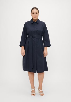 FINANZA - Skjortekjole - midnight blue