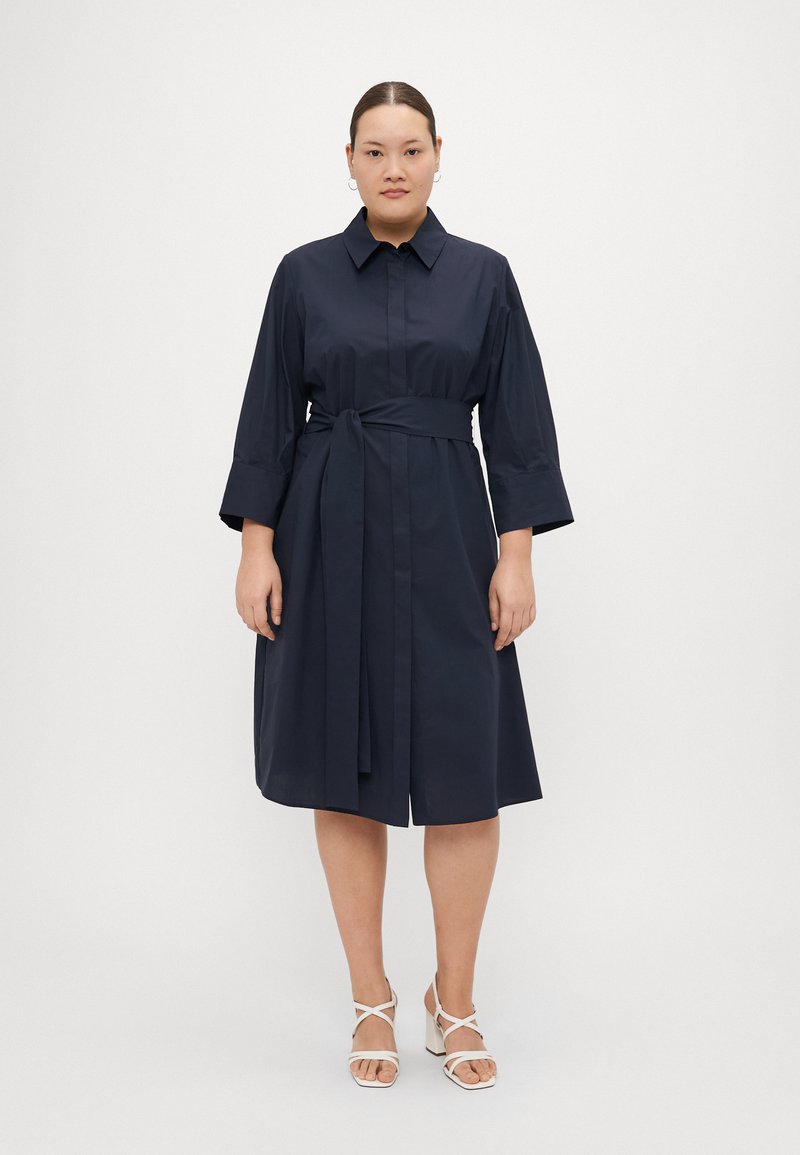 Persona by Marina Rinaldi FINANZA - Abito a camicia - midnight blue