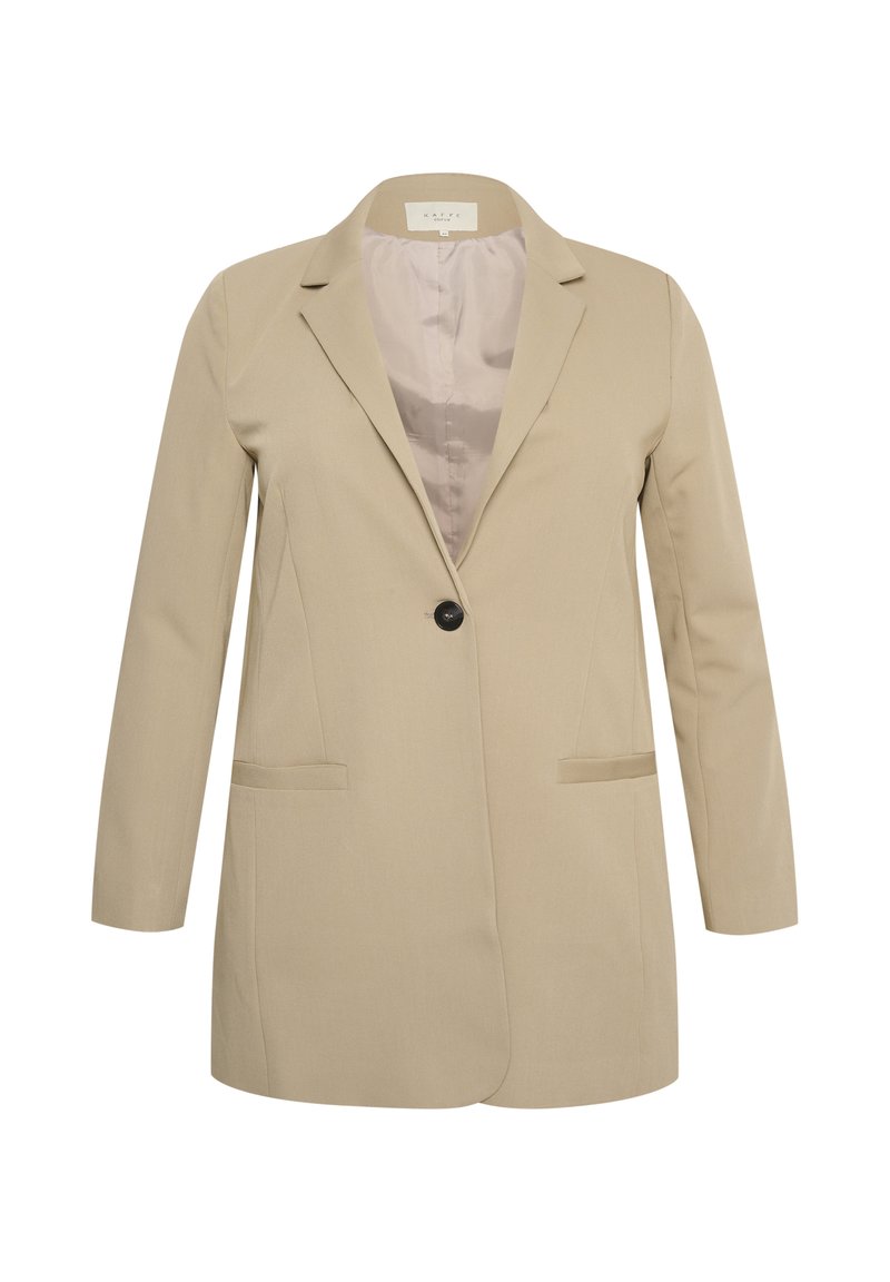 Kaffe Curve Blazer zandkleur