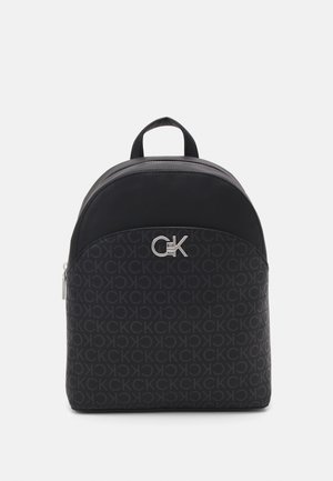 Calvin Klein RE-LOCK DOME - Rucsac - black monogram