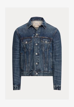 Polo Ralph Lauren FADED DENIM TRUCKER JACKET - Veste en jean - trenton
