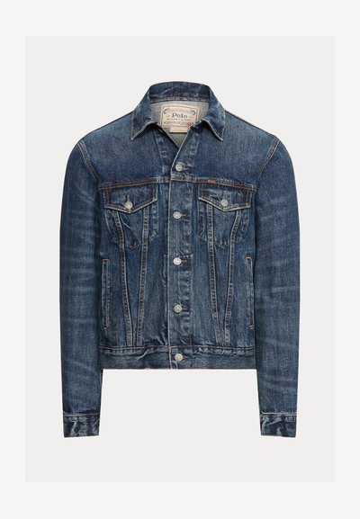 Polo Ralph Lauren FADED DENIM TRUCKER JACKET - Chaqueta vaquera - trenton
