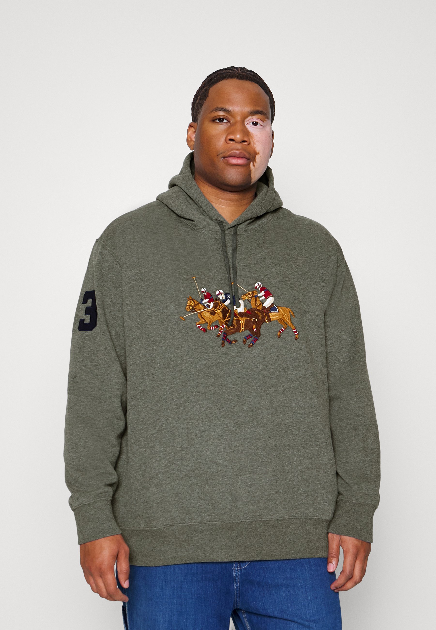 Polo Ralph Lauren Big u0026 Tall LONG SLEEVE - Sweatshirt - grey - Zalando.ie