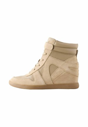 REGULAR FIT - FOREVER COMFORT WEDGE - Augsti sporta apavi - taupe