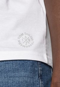 TOM TAILOR DOUBLE PACK - Βασικό μπλουζάκι - white