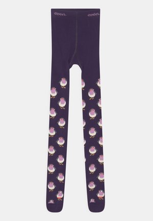 GIRL SINGLE BIRDS TIGHTS - Dresuri - dark blue