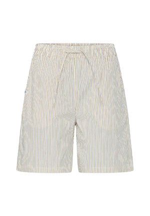 Oxmo, OXFANNY STRIPED - Shorts - flan mix