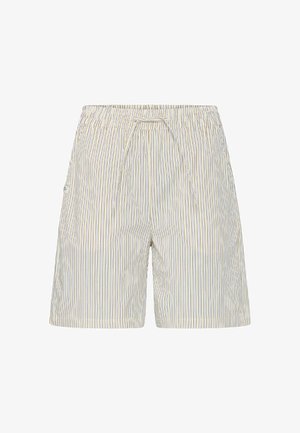 Oxmo, OXFANNY STRIPED - Shorts - flan mix
