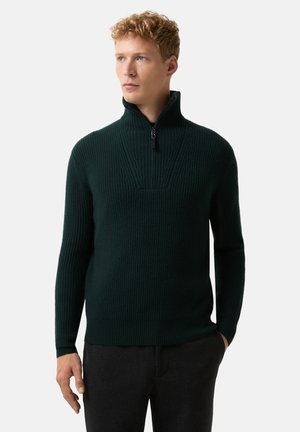 TROYER BALVIN - Strickpullover - dunkelgrün