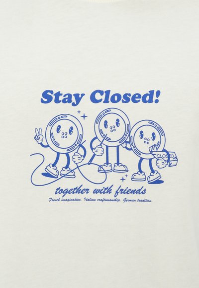 CLOSED PRINTED - Tricou cu imprimeu - ivory