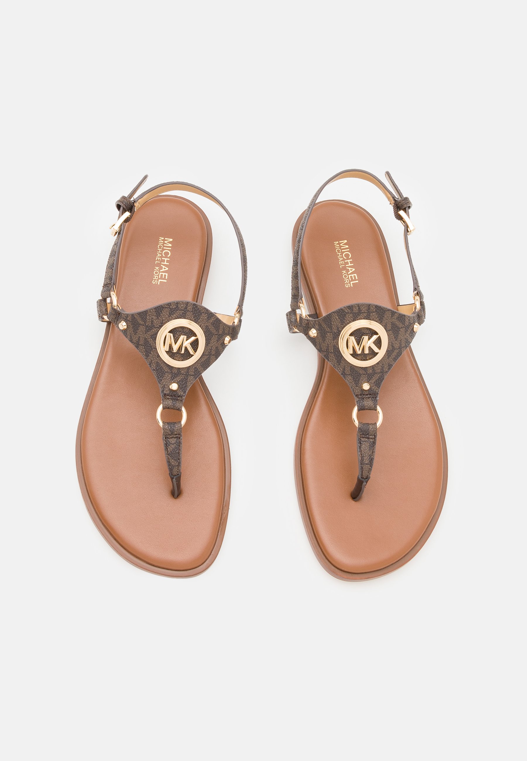 Hot michael kors t strap sandals 2025 Black Friday