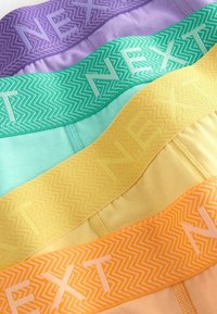 Next WAISTBAND 4 PACK  - Úzké boxerky - bright yellow green orange purple