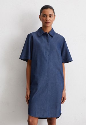 Denim dress - dark indigo tencel denim