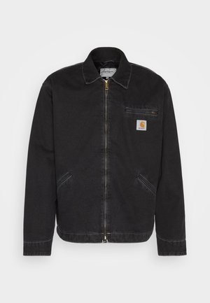 Carhartt WIP DETROIT - Spijkerjas - black