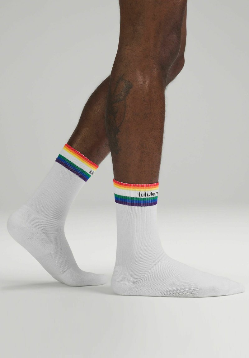 DSQUARED2 ICON MID CREW - Calze - white/black/bianco