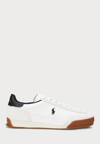 HESTER SUEDE & CANVAS SNEAKER - Sporta apavi - deckwash white/black