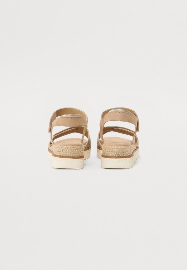 Platform sandals - sand2