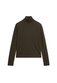 HIGH NECK LONG SLEEVED - Jumper - light green