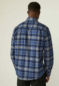 Next REGULAR FIT - Pluus - navy blue grey tartan