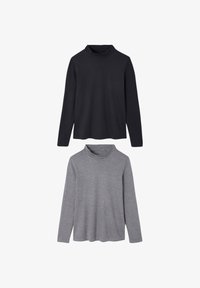 Sélectionné, set black/heather gray