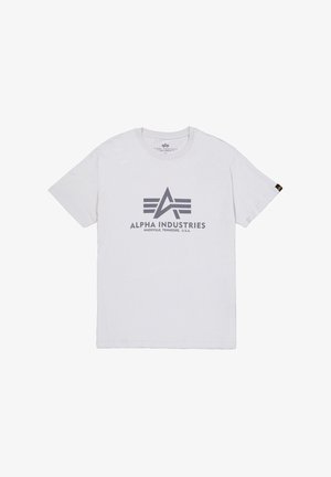Alpha Industries, BASIC T - T-Shirt print - pastel grey