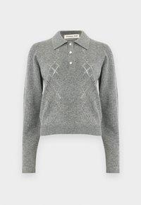CARMEN POLO - Polo majica - grey melange