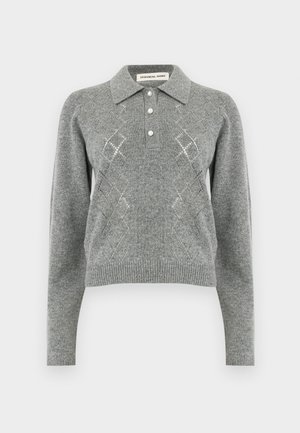 CARMEN POLO - Polokošeľa - grey melange