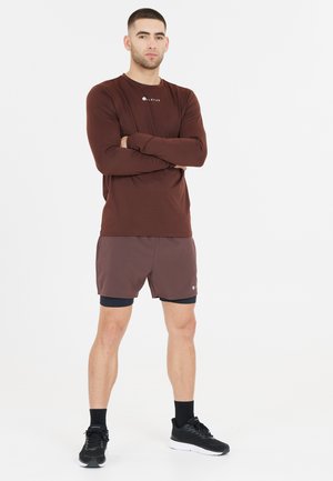 Langærmet T-shirt - puce