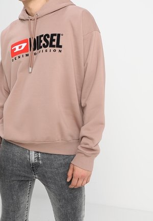 Diesel Felpa con cappuccio - pink